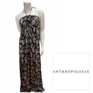 Anthropologie Lavand Boho Maxi Print Dress